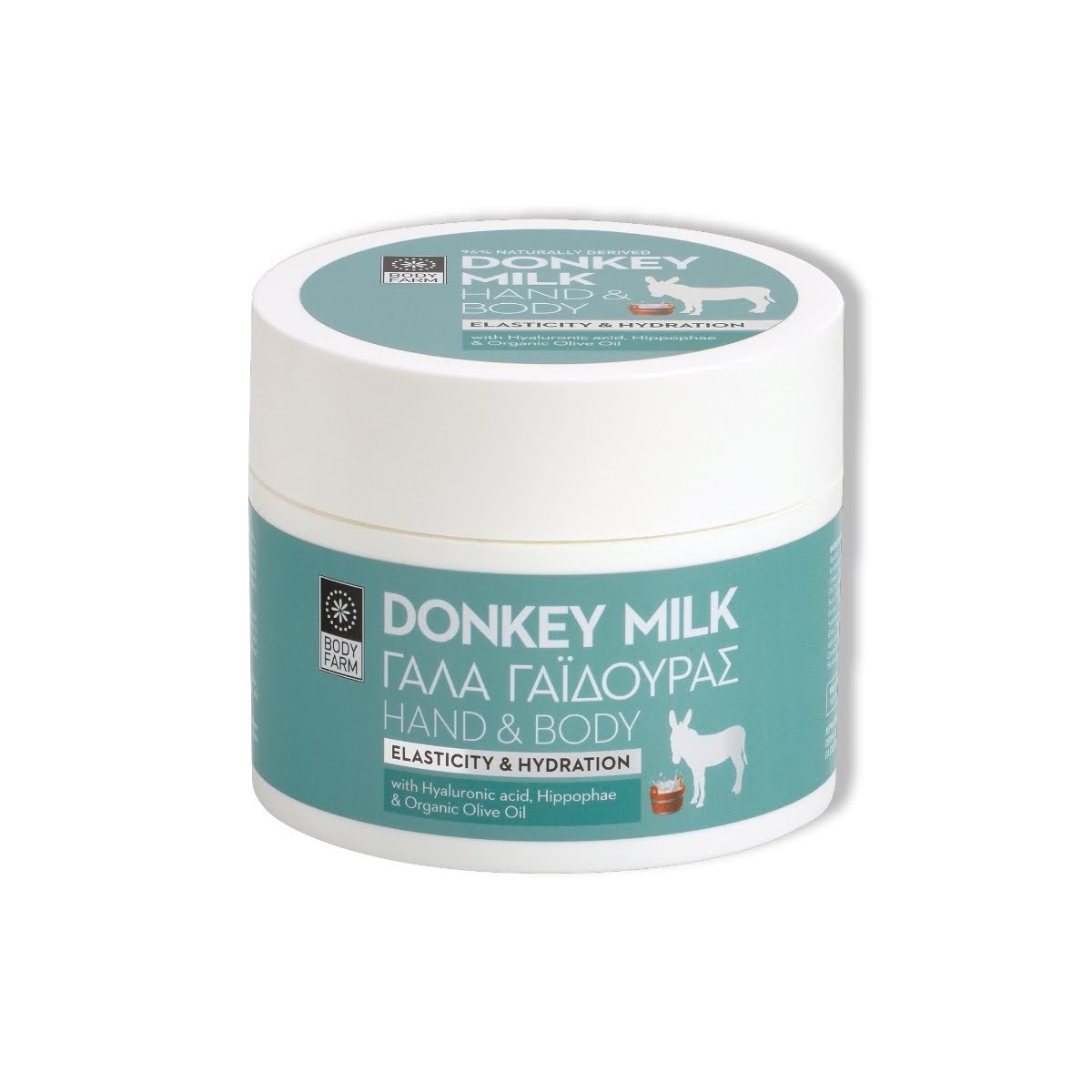 BodyFarm Donkey milk Hand & body cream - Krém na ruky a telo  200 ml