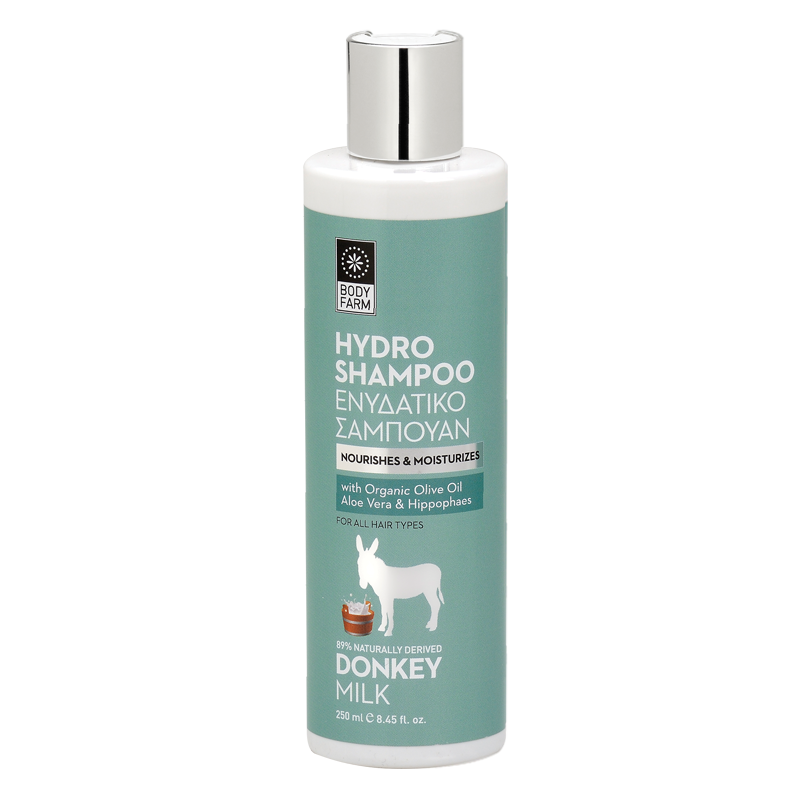 BodyFarm Donkey milk Hydro shampoo - Hydratačný šampón  250 ml