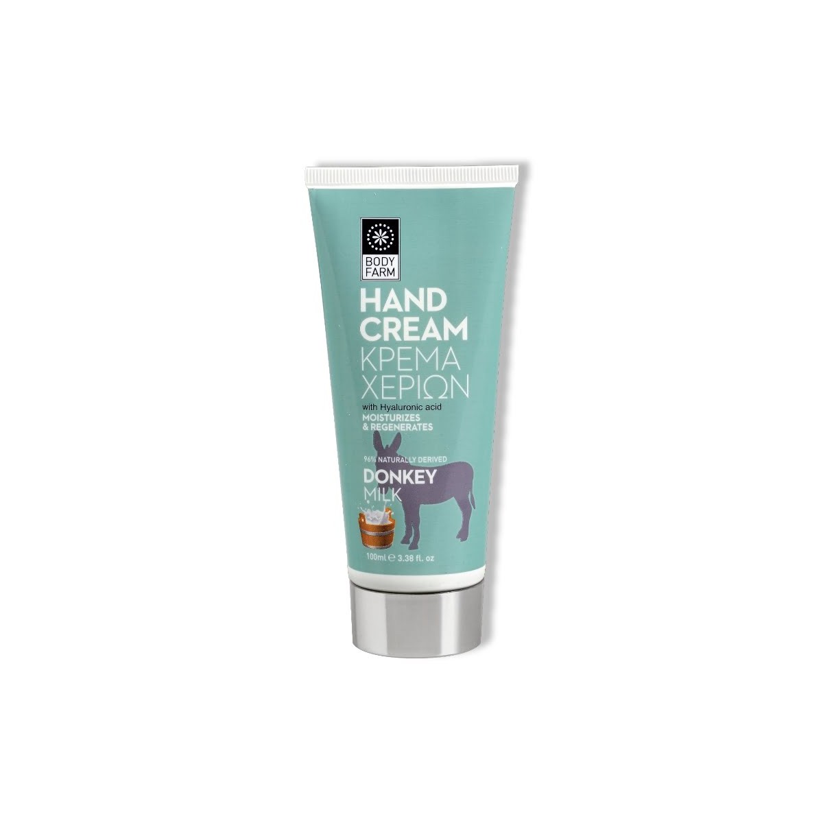 BodyFarm Donkey milk Hand cream - Krém na ruky  100 ml