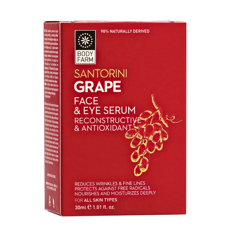 BodyFarm Santorini grape Face & eye Serum - Sérum na tvár a oči  30 ml