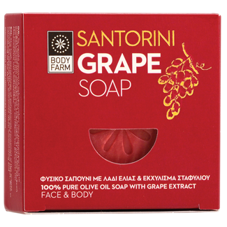 BodyFarm Santorini grape Soap  - Mydlo  110 g