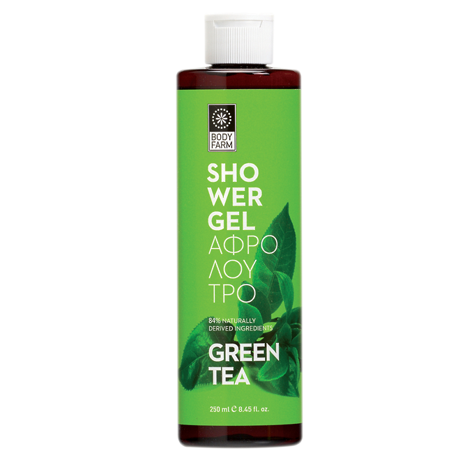 Bodyfarm Green tee shower gel - Sprchovací gél so zeleným čajom  250 ml