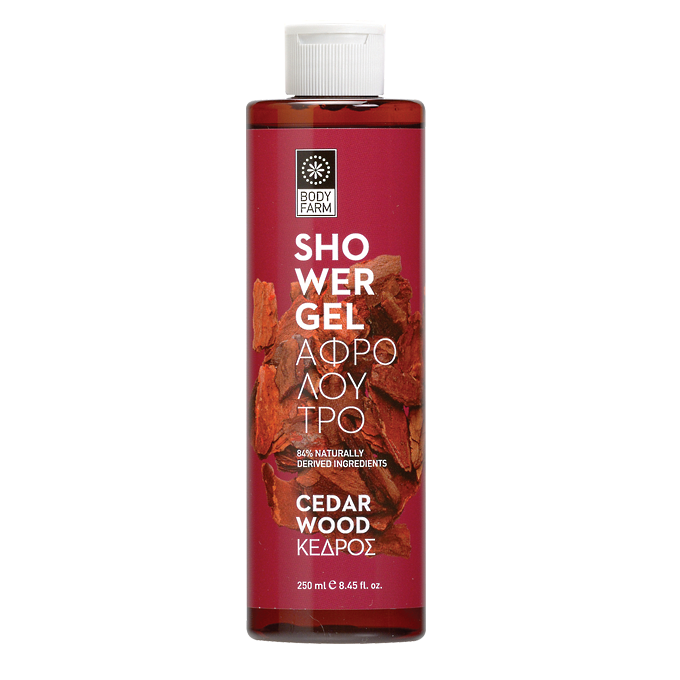 Bodyfarm Cedarwood shower gel - Sprchovací gél s cédrovým drevom  250 ml