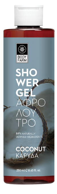 Bodyfarm Coconut shower gel - Sprchovací gél s kokosom  250 ml