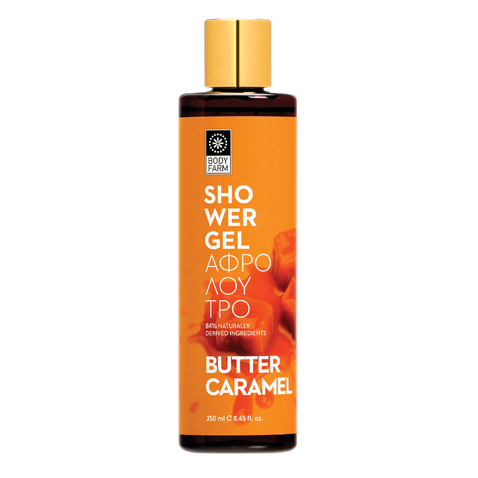 BodyFarm Butter caramel shower gel - Sprchovací gél s karamelovým maslom  250 ml