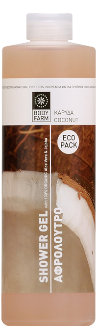 Bodyfarm Coconut shower gel Bodyfarm - Sprchovací gél s kokosom  500 ml