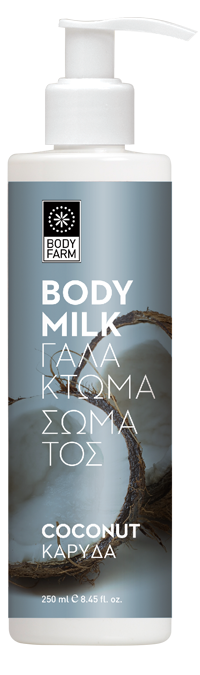 Bodyfarm Coconut body milk - Telové mlieko s kokosom  250 ml