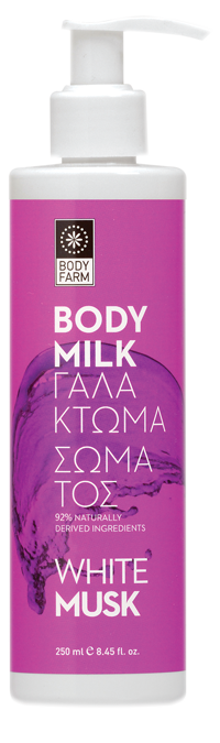 Bodyfarm White musk body lotion  - Telové mlieko s bielym pižmom  250 ml