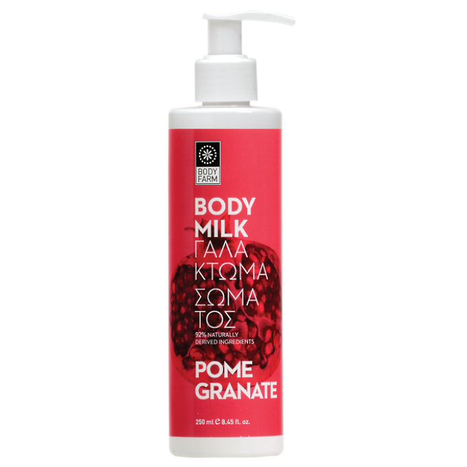 Bodyfarm Pomegranate body milk  - Telové mlieko s granátovým jablkom  250 ml