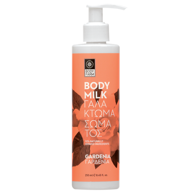 Bodyfarm Gardenia body milk - Telové mlieko s gardéniou  250 ml