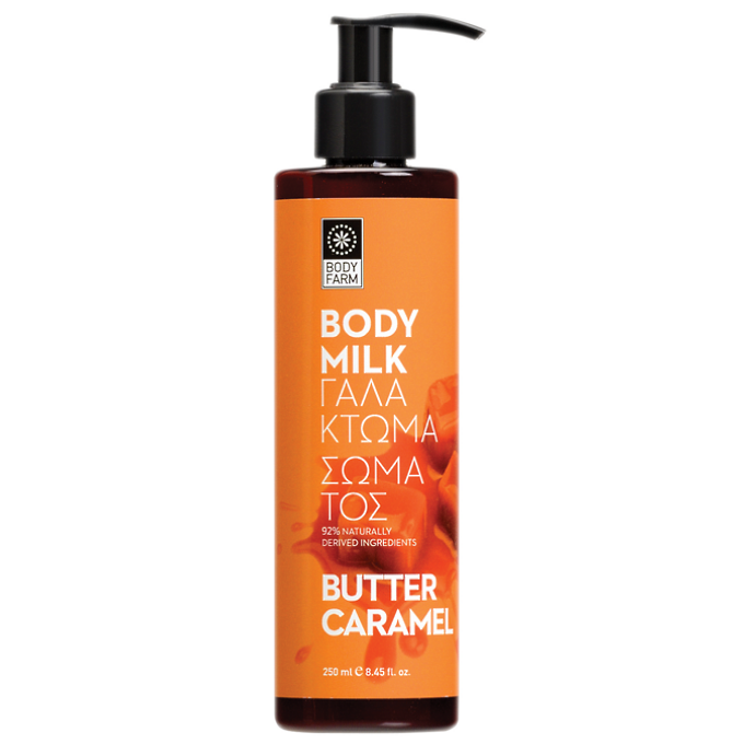 BodyFarm Butter caramel body butter - Telové mlieko s karamelovým maslom  250 ml