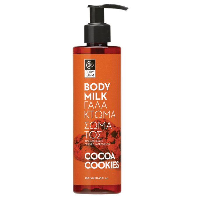 BodyFarm Cocoa Cookies body butter - Telové mlieko s kakaovými cookies  250 ml