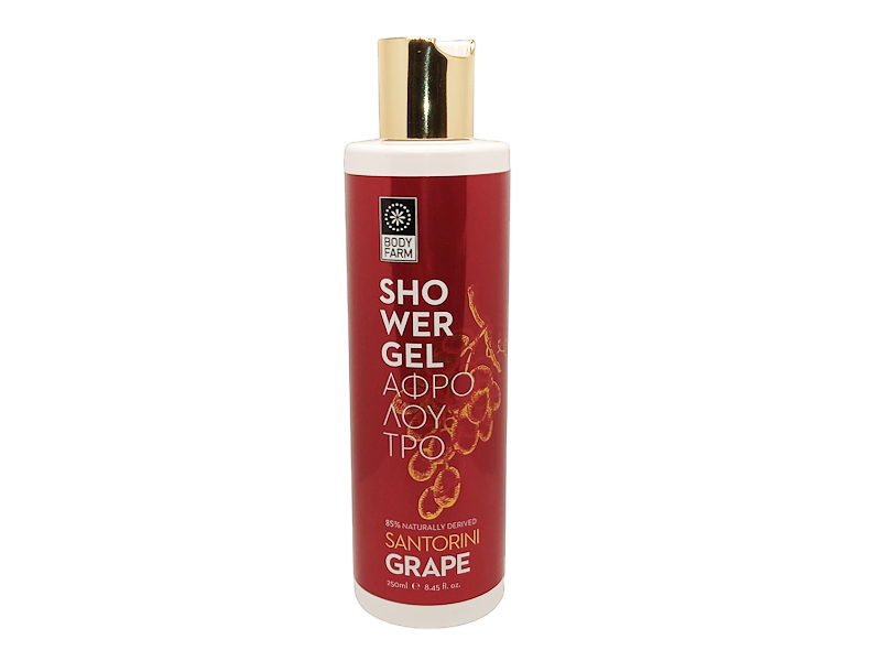 BodyFarm Santorini grape Shower gel - Sprchovací gél  250 ml
