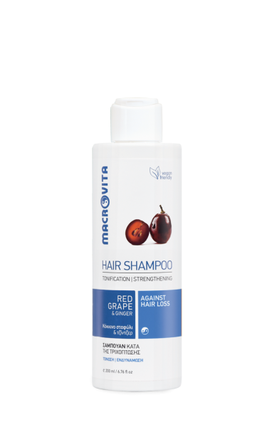 Macrovita Red Grape Shampoo against hair loss - Šampón proti vypadávaniu vlasov  200 ml