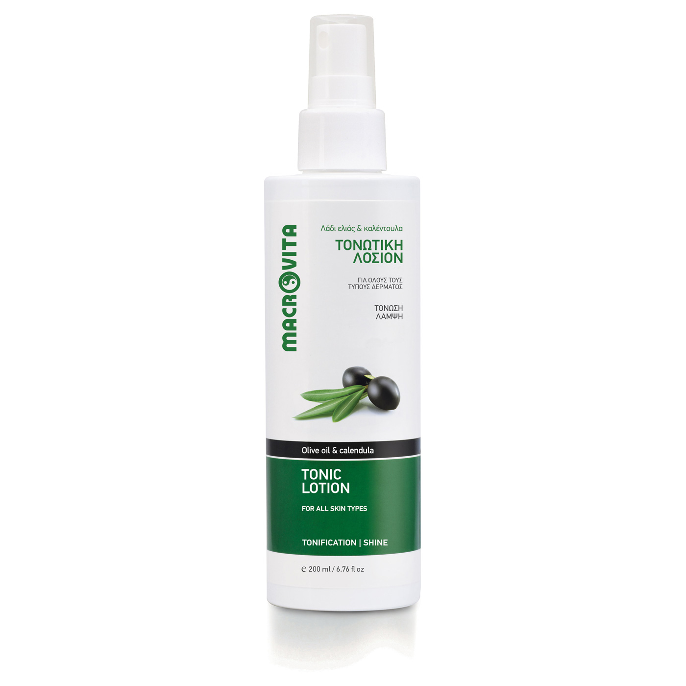 Macrovita Olive Oil Tonic lotion - Pleťové tonikum  200 ml