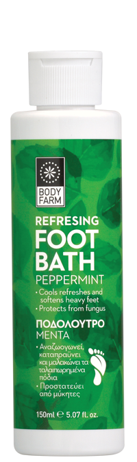 Bodyfarm Soothing Foot bath - Upokojujúci kúpeľ na nohy  150 ml