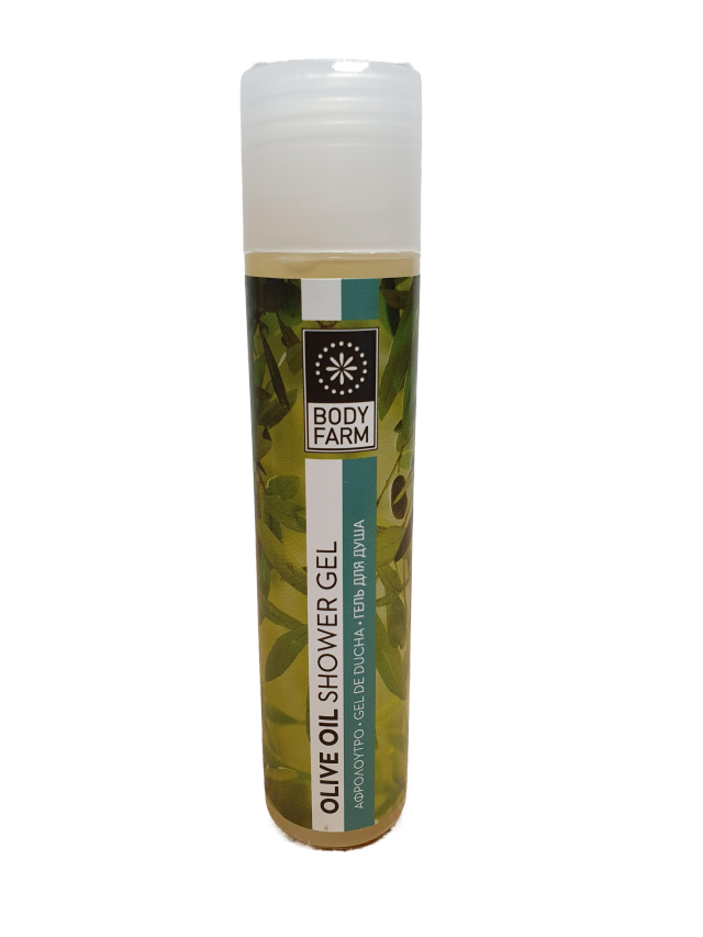 Bodyfarm Olive oil shower gel mini -  Sprchovací gél s olivovým olejom mini  50 ml