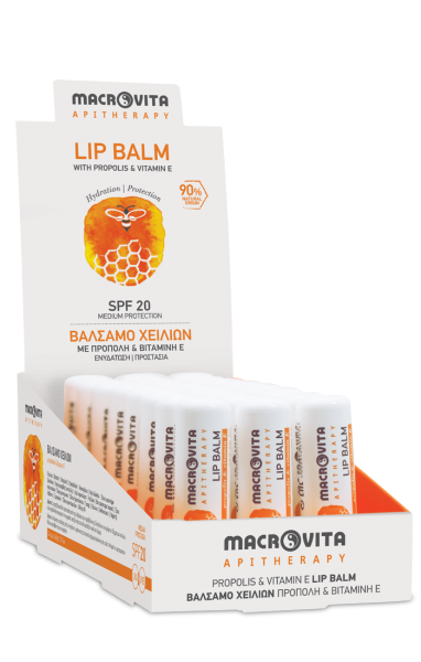 Macrovita Lip Balm APITHERAPY SPF20 - Balzam na pery APITHERAPY SPF20  4,8 g