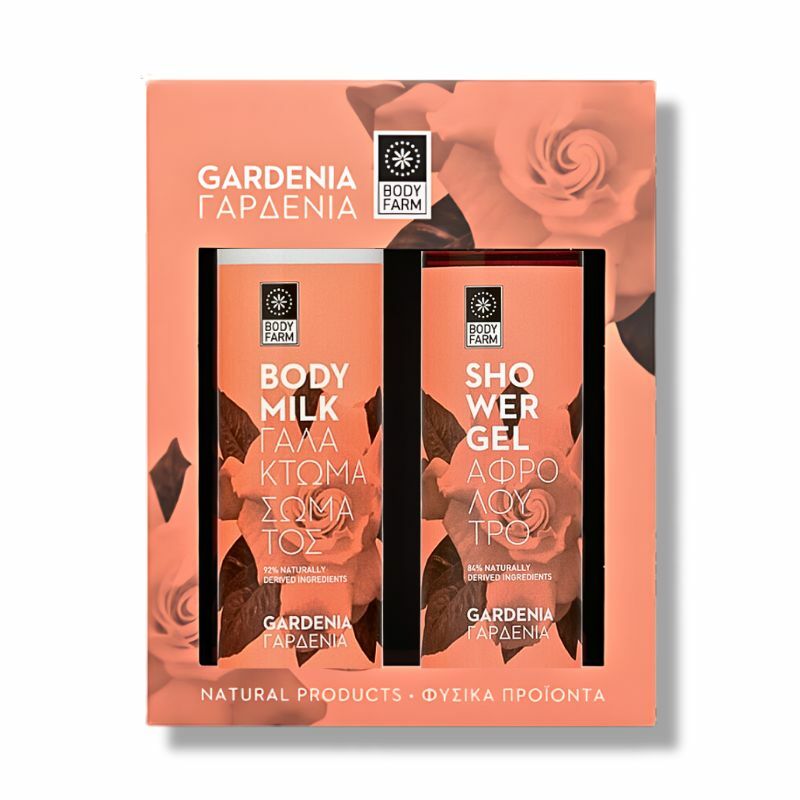 BodyFarm Gift pack gardenia (Shower gel + Body milk) - Darčekový set s gardéniou  250 ml + 250 ml