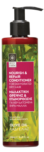 BodyFarm Conditioner Olive Oil - Kondicionér s olivovým olejom na suché vlasy  250 ml