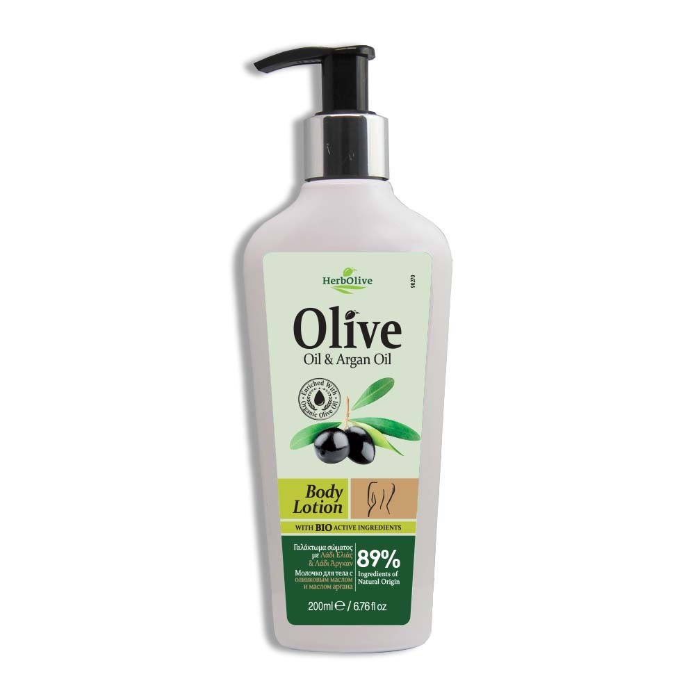 Madis Herbolive Body lotion with argan oil + Herbolive Telové mlieko s arganovým olejom  200 ml
