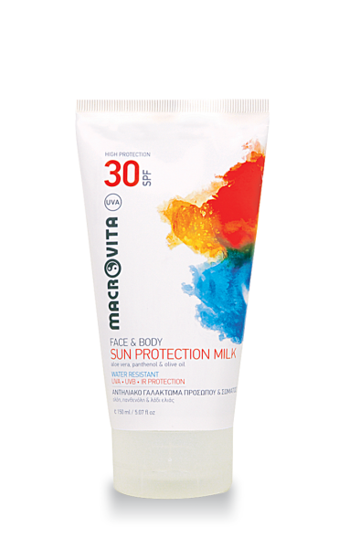 Macrovita Sun protection face & body milk SPF30 - Mlieko SPF30 na tvár a telo