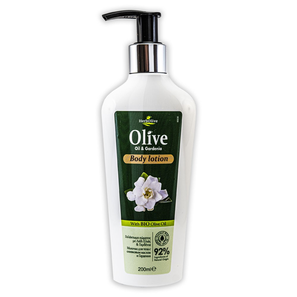 Madis Herbolive Body lotion with gardenia - Telové mlieko s gardéniou  200 ml