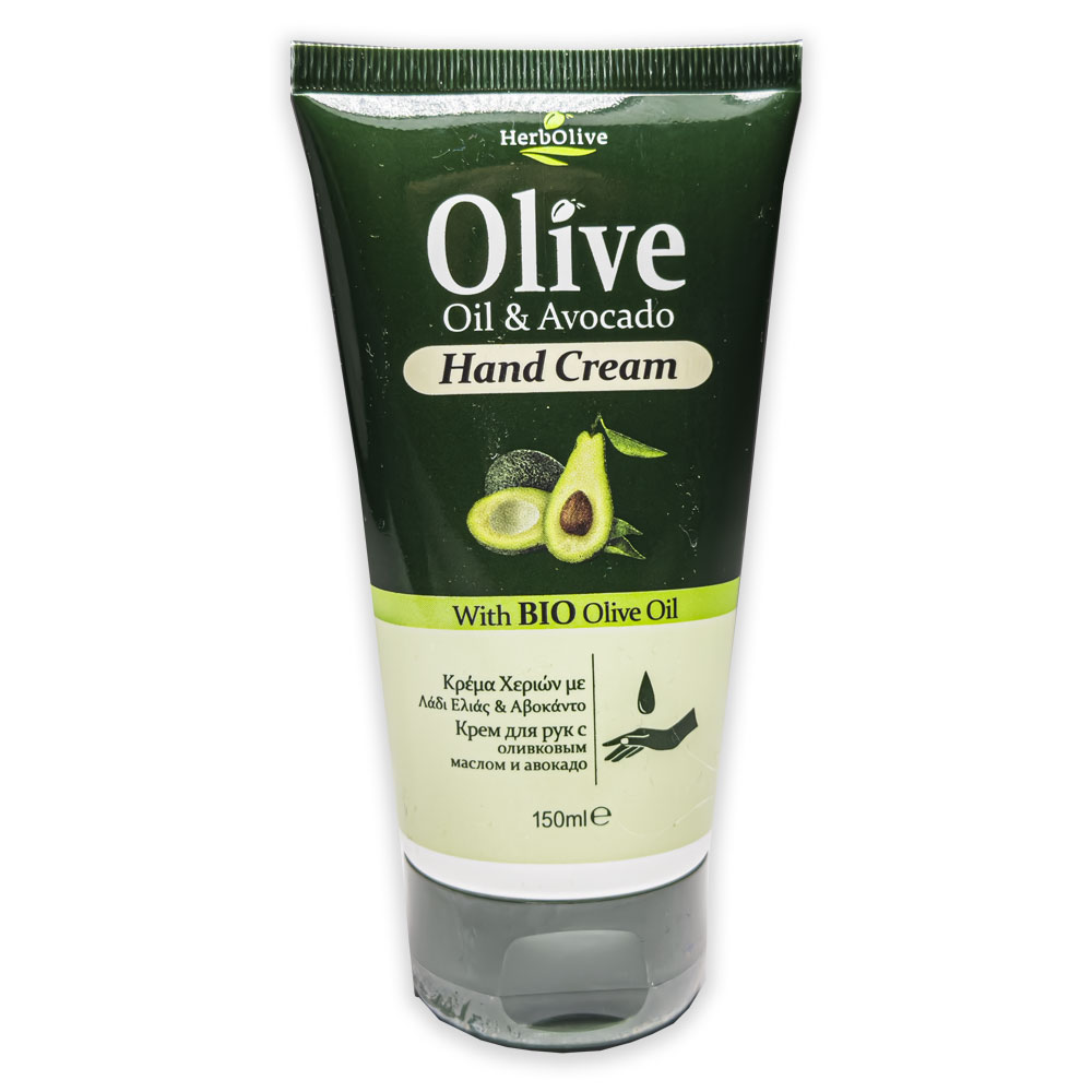 Madis Herbolive Hand cream avocado - Herbolive Krém na ruky s avokádovým olejom  150 ml