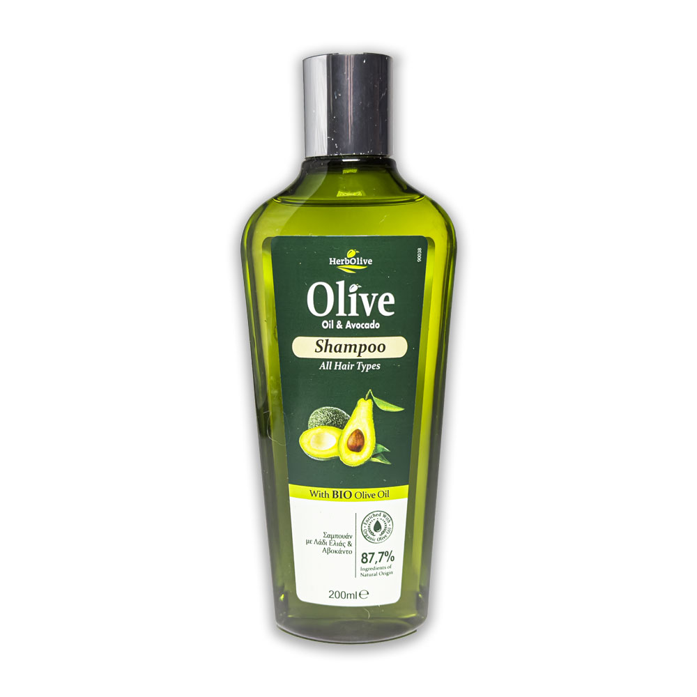 Madis Herbolive Shampoo for all hair types with avocado - Šampón na vlasy s avokádovým olejom pre všetky typy vlasov  200 ml