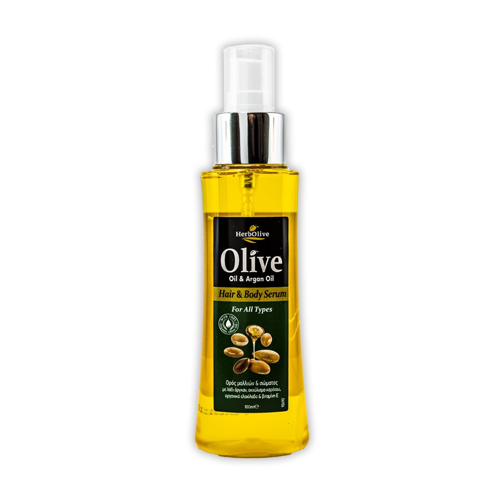 Madis Herbolive Hair and body serum for all types - Herbolive Sérum na vlasy a telo  100 ml