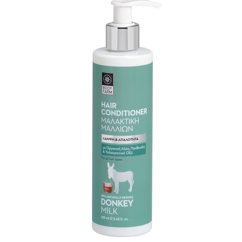 Bodyfarm Donkey milk Hair conditioner - Kondicionér na vlasy  250 ml