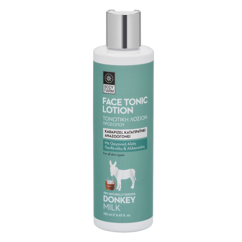 Bodyfarm Donkey milk Face tonic lotion - Pleťové tonikum  250 ml