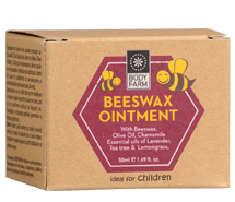 BodyFarm Beeswax ointment ideal for children - Masť z včelieho vosku vhodná pre deti  50 ml