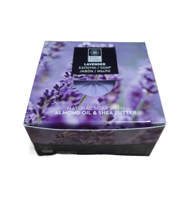 BodyFarm Lavender soap - BodyFarm Mydlo s levanduľovou arómou  110 g