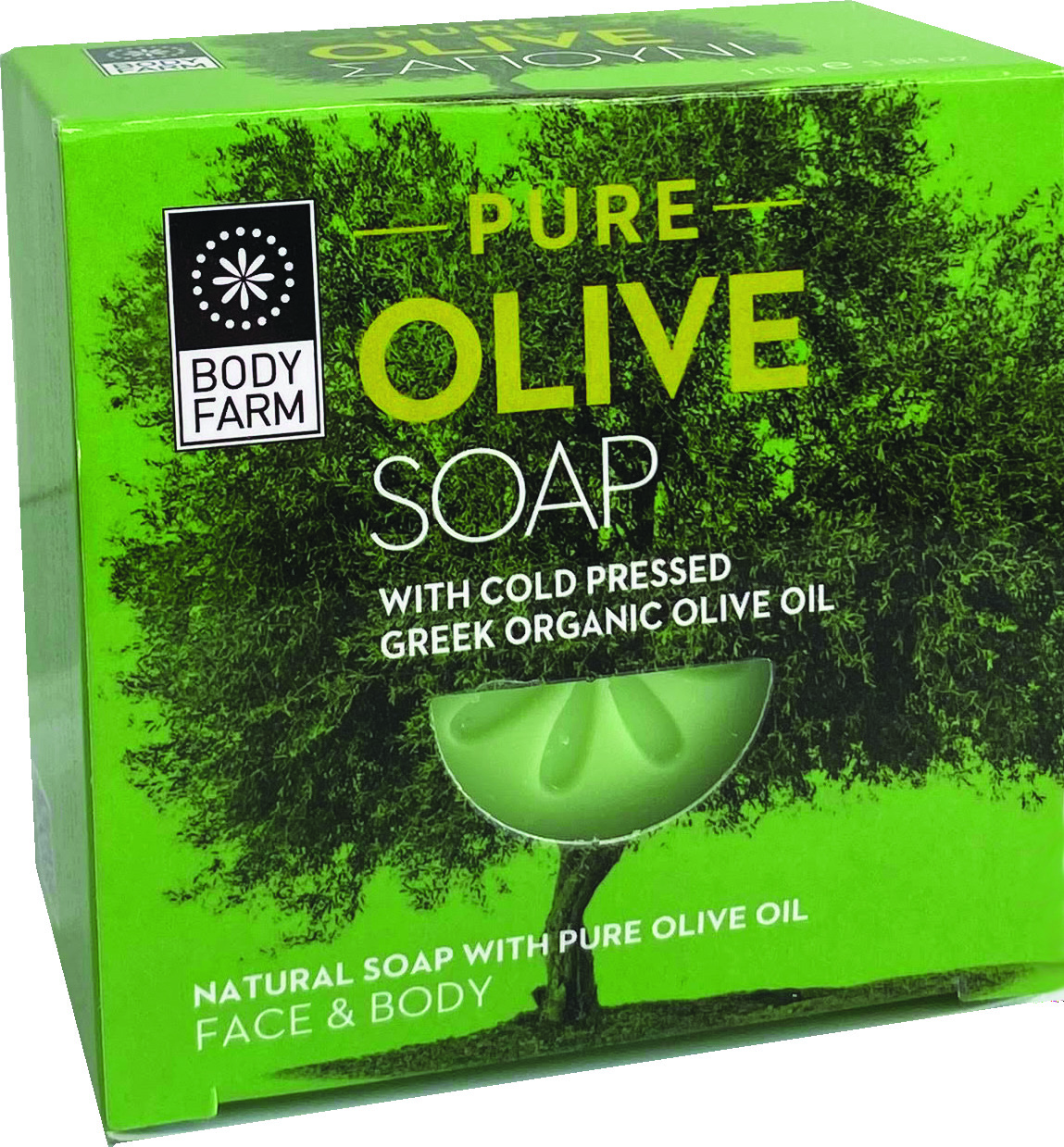 BodyFarm Pure Olive Soap - Pure Olive Mydlo  110 g