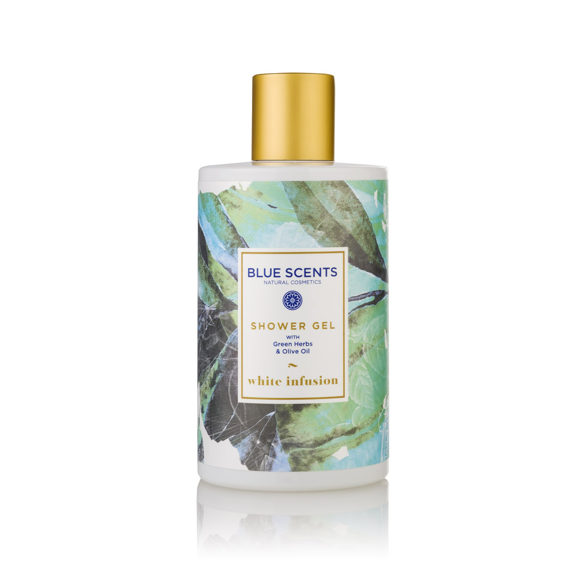 Blue Scents Shower gel white infusion - Sprchovací gél s bielym čajom  300 ml
