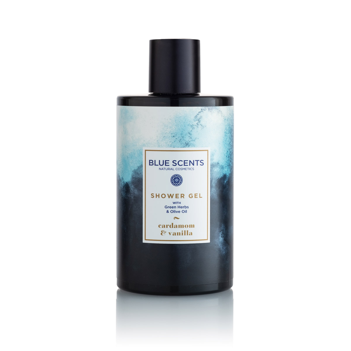 Blue Scents Shower gel cardamom & vanilla - Sprchovací gél s kardamónom a vanilkou  300 ml