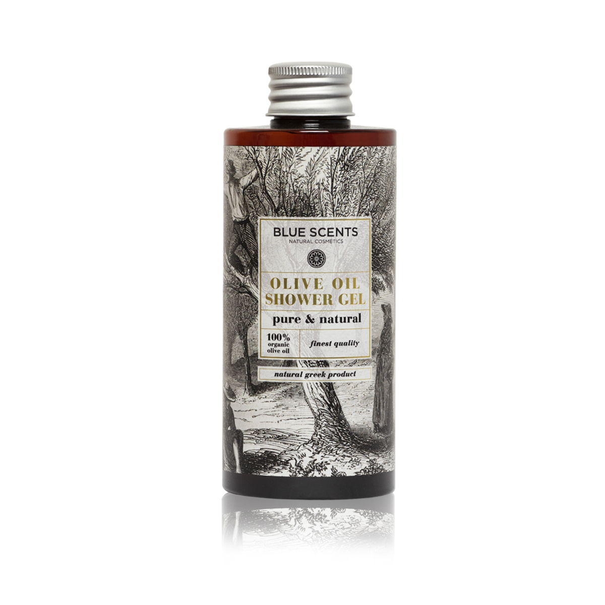 Blue Scents Shower gel olive oil- Sprchovací gél s olivovým olejom  300 ml