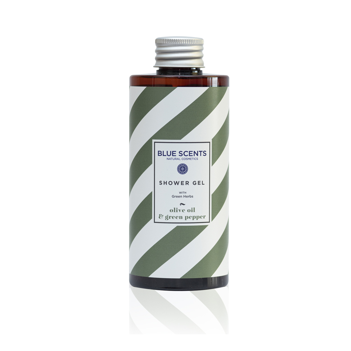 Blue Scents Shower gel olive oil & green pepper - Sprchovací gél s olivovým olejom a zeleným korením  300 ml