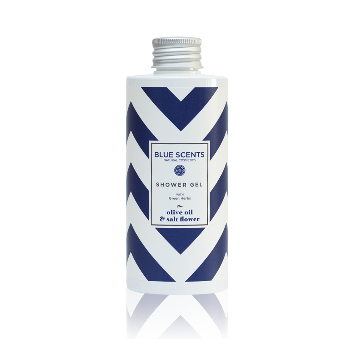 Blue Scents Shower gel olive oil & salt flower - Sprchovací gél s olivovým olejom a soľným kvetom  300 ml