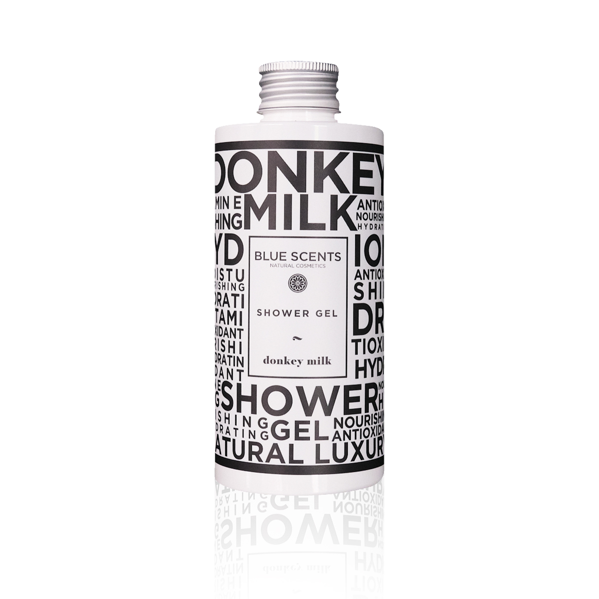 Blue Scents Shower gel donkey milk- Sprchovací gél s oslím mliekom  300 ml