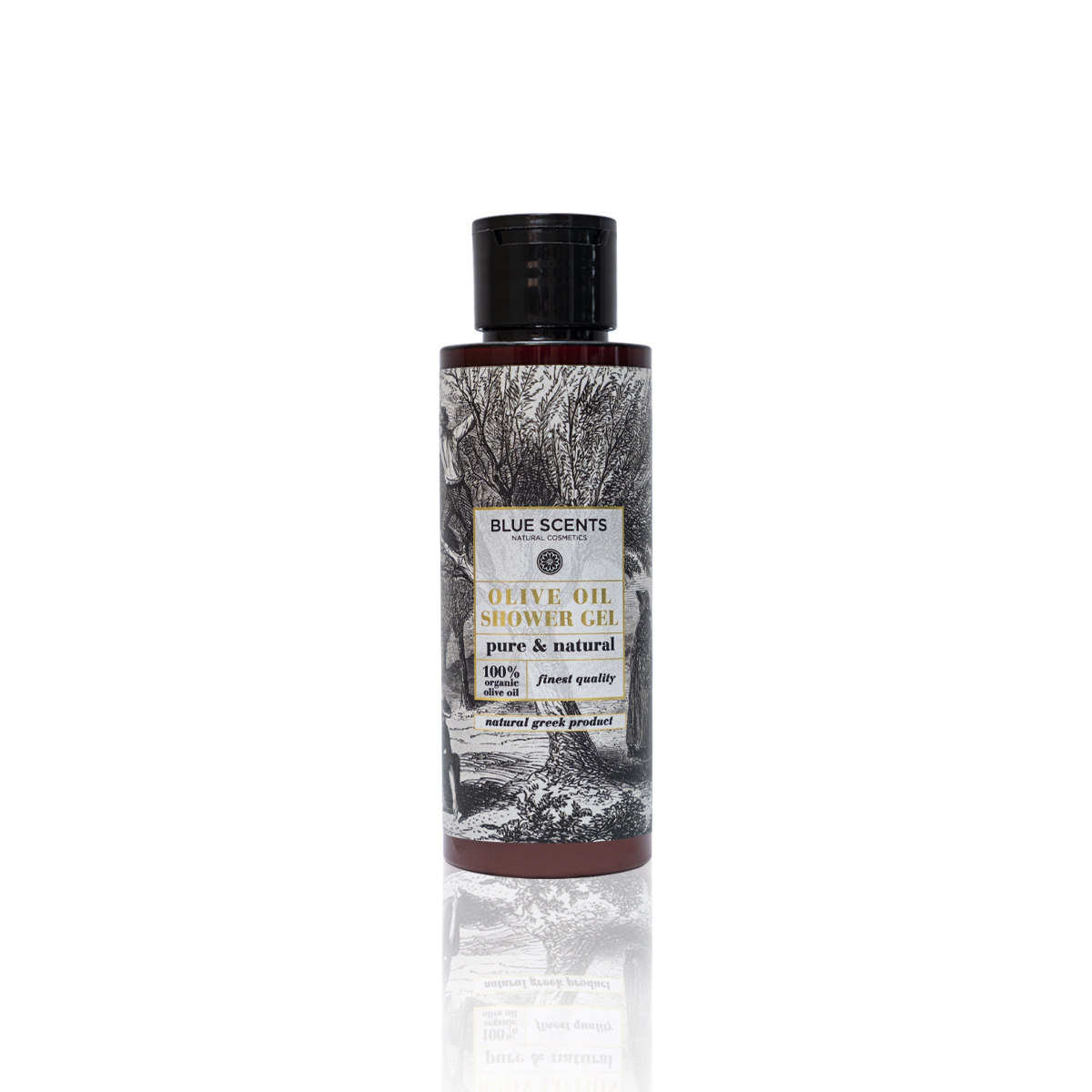 Blue Scents Shower gel olive oil mini - Sprchovací gél s olivovým olejom mini  100 ml