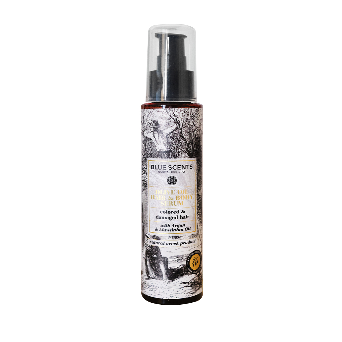 Blue Scents Hair & Body serum olive oil - Sérum s olivovým olejom na vlasy a telo 100 ml