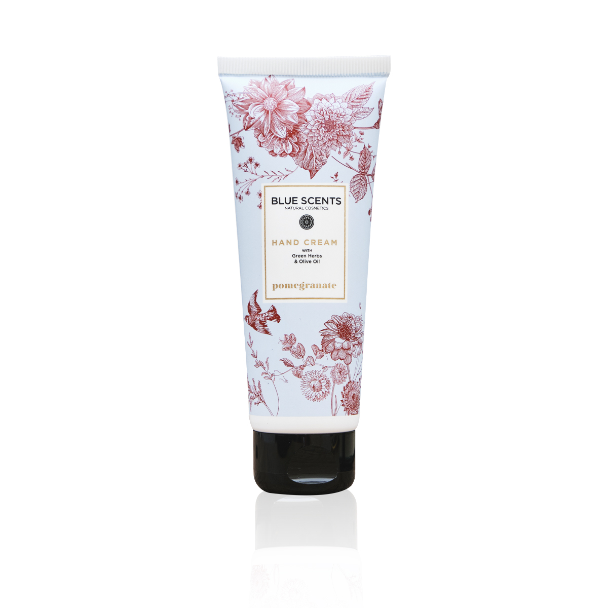 Blue Scents Hand cream pomegranate- Krém na ruky s granátovým jablkom  75 ml
