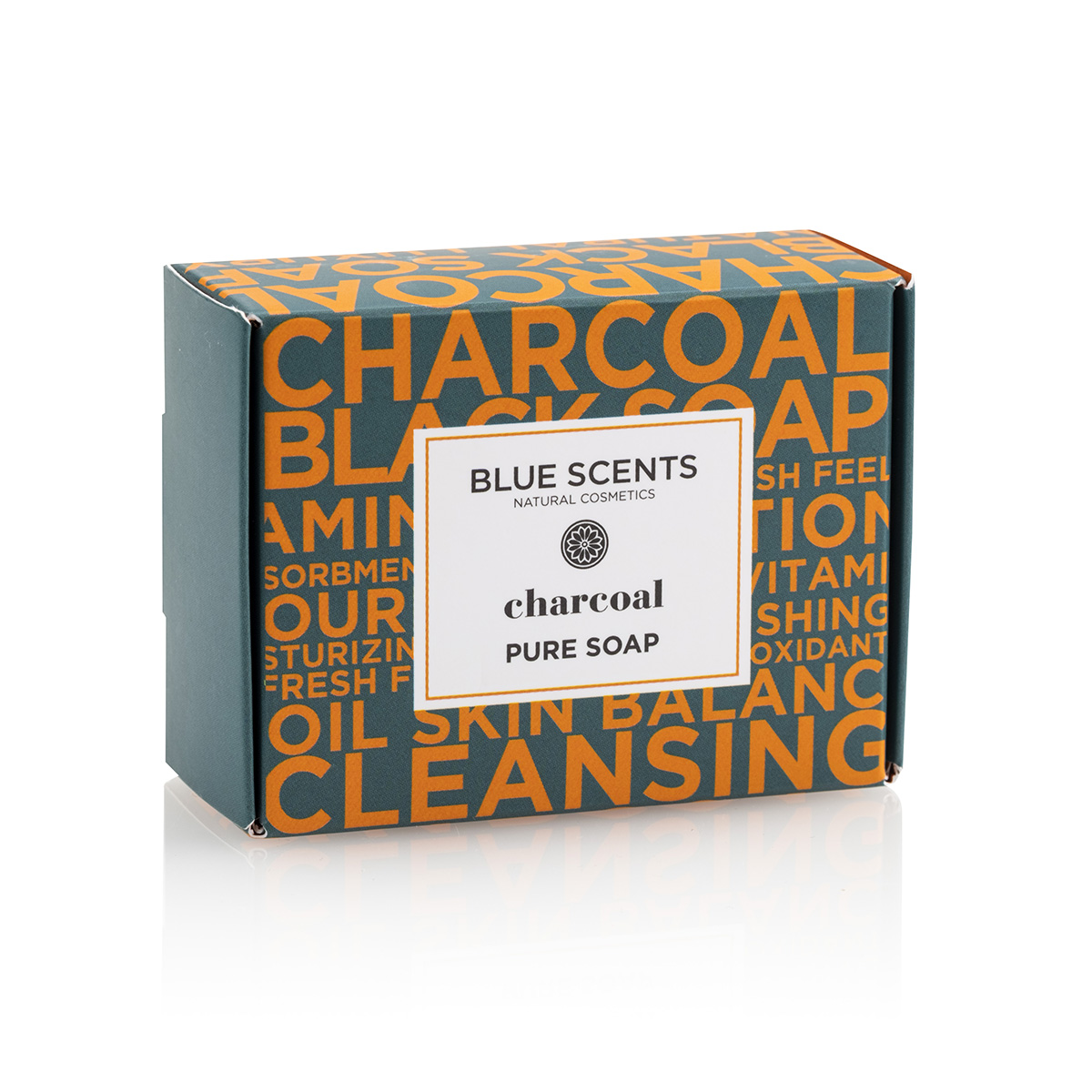 Blue Scents Soap charcoal- Mydlo s čiernym uhlím 135 g