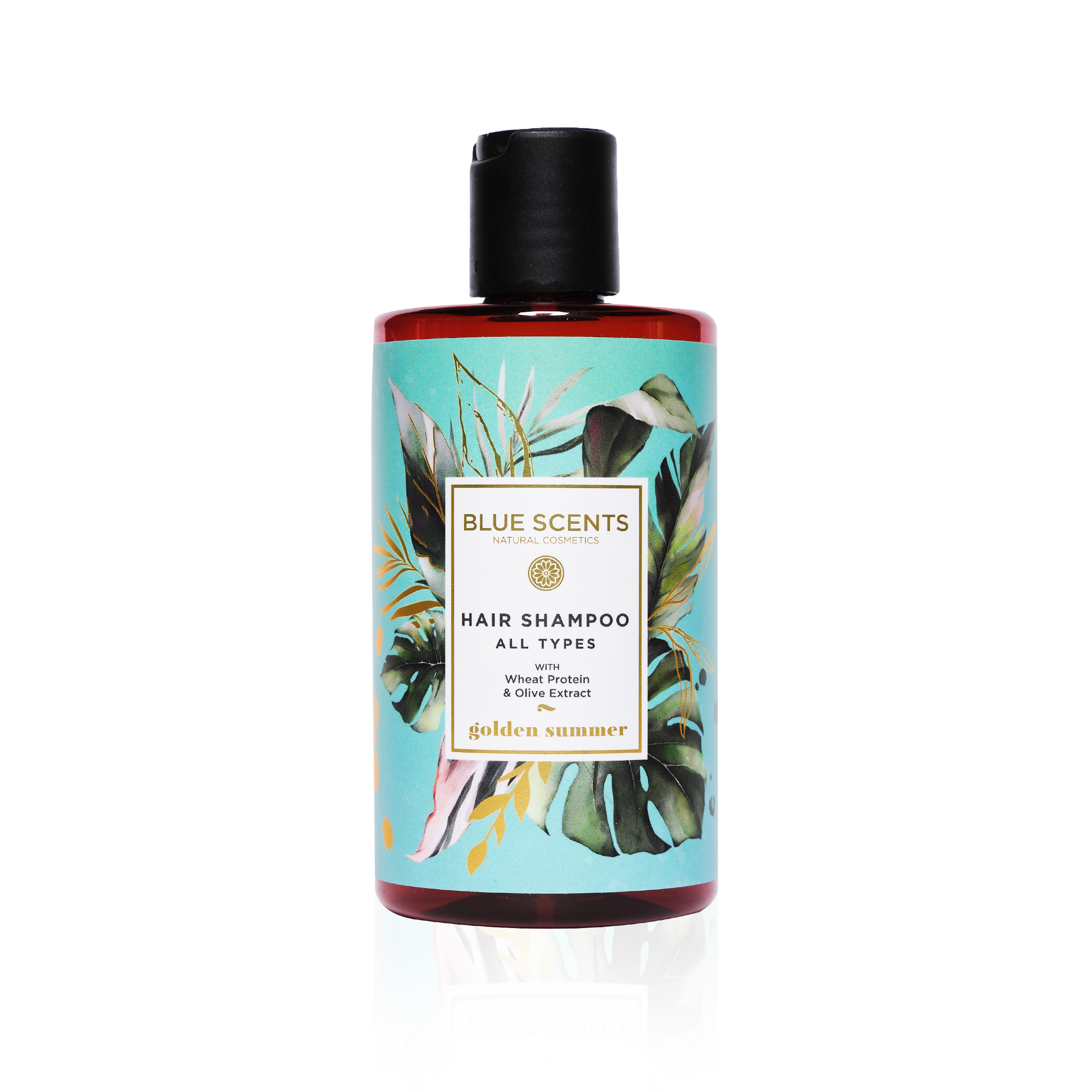 Blue Scents Shampoo golden summer - all types - Šampón na vlasy golden summer pre všetky typy vlasov  300 ml
