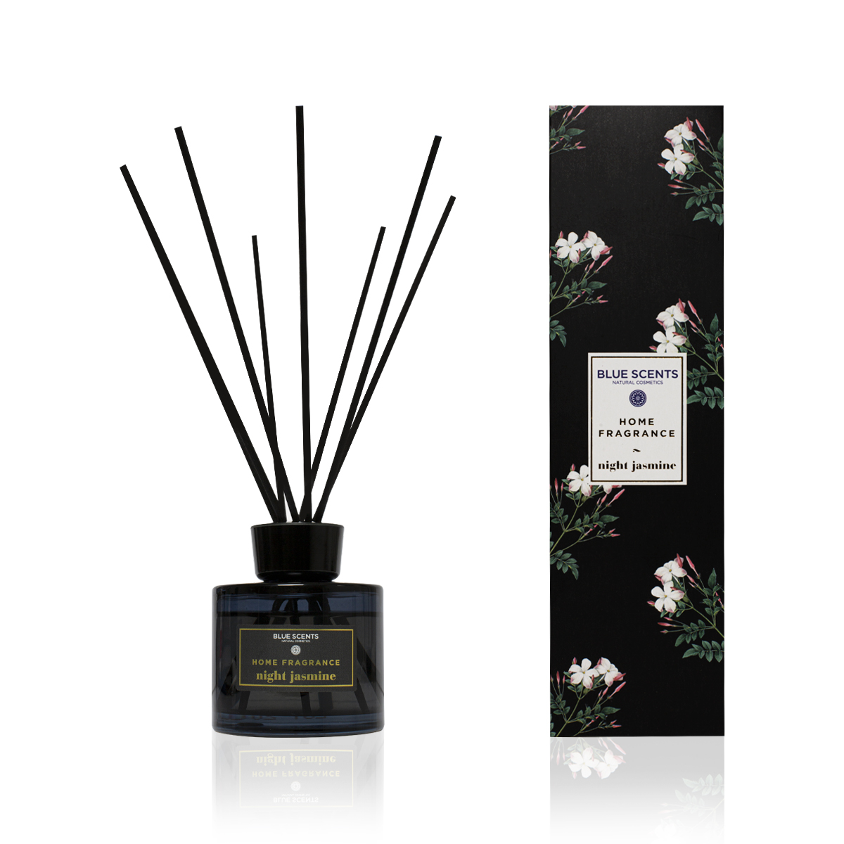 Blue Scents Home fragrance night jasmine -  Difúzer s vôňou nočného jazmínu  100 ml