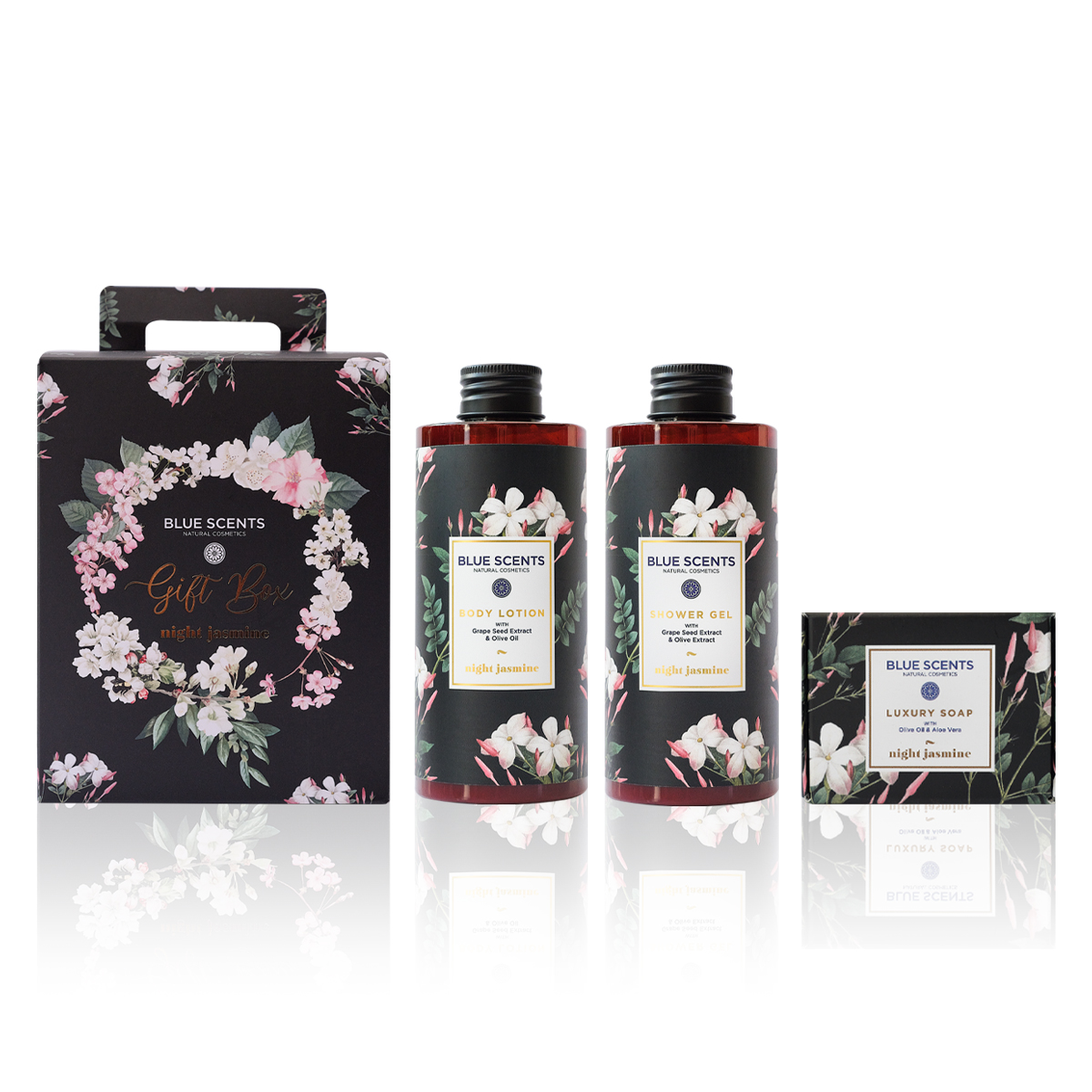 Blue Scents Body lotion night jasmine -Telové mlieko s nočným jazmínom  300 ml