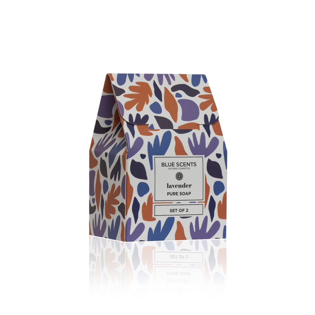 Blue Scents Soap lavender- Set mydiel s levanduľou  135 g + 135 g