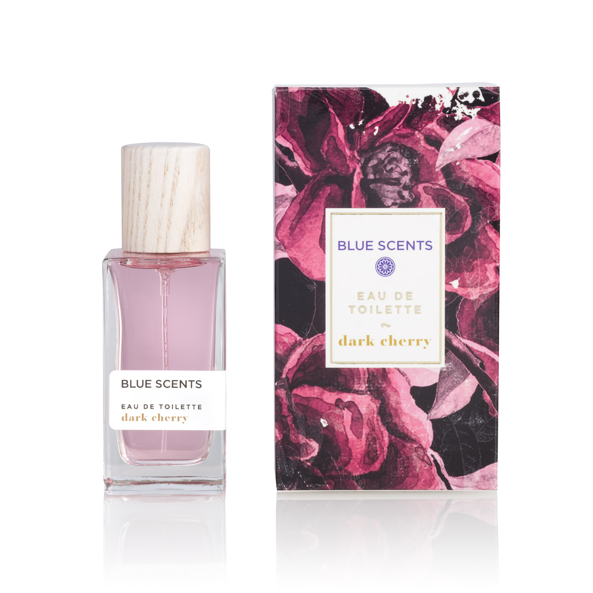 Blue Scents Eau de toilette dark cherry - Eau de toilette s vôňou tmavej čerešne  50 ml